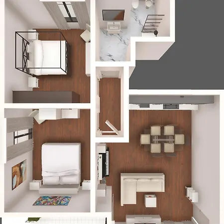 דירה Excellence, Free Parking, 3 Minutes Walking From Sassi *
